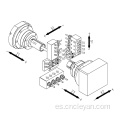 SL125 Tipo suizo Máquina de torno de alta eficiencia